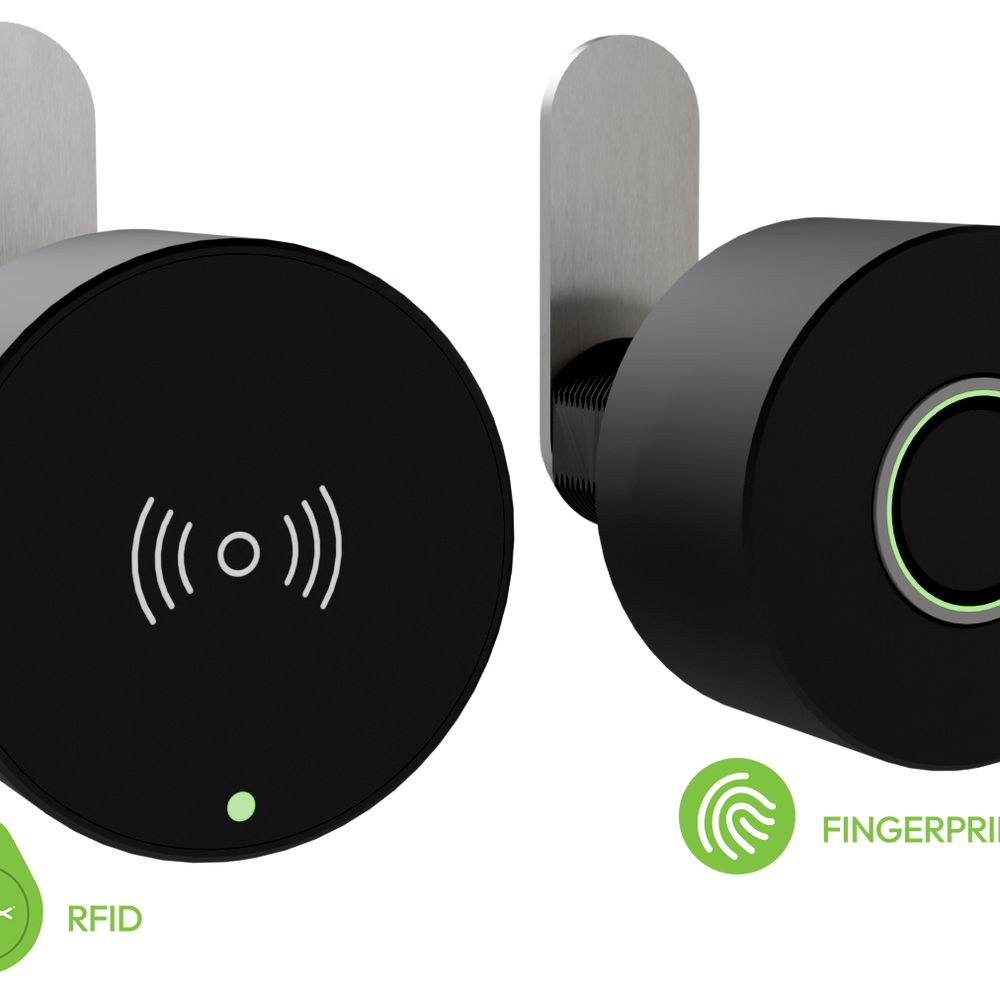 Smart Cam Lock with Fingerprint Biometrics